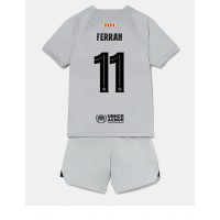 Barcelona Ferran Torres #11 Fußballbekleidung 3rd trikot Kinder 2022-23 Kurzarm (+ kurze hosen)